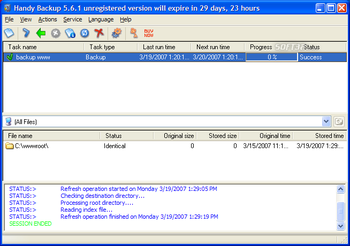 Handy Backup screenshot 9
