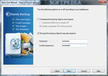 Handy Backup Server screenshot 11