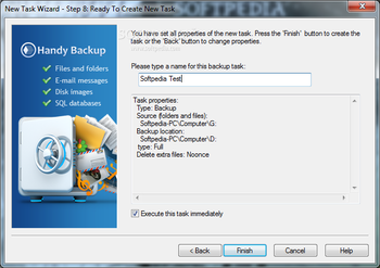 Handy Backup Server screenshot 14