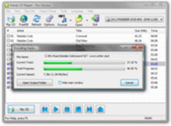 Handy CD Ripper Portable screenshot