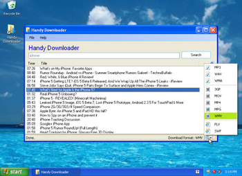 Handy Downloader screenshot