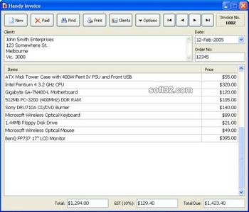 Handy Invoice screenshot 3