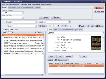 Handy Library Manager screenshot 2