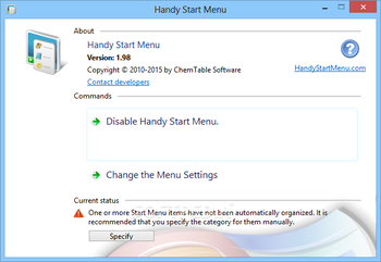 Handy Start Menu screenshot 2