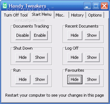 Handy Tweakers screenshot 2