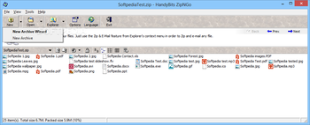 HandyBits Zip&Go screenshot