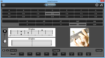 HandyChordsLite screenshot