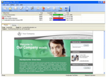 Handymailer screenshot