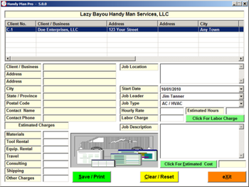 HandyMan Pro screenshot