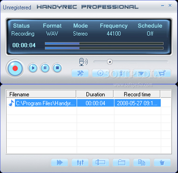 Handyrec Professional screenshot 2