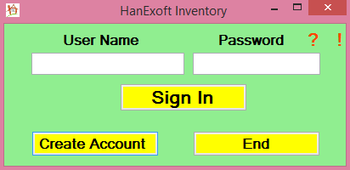 HanExoft Inventory screenshot