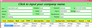 HanExoft Inventory screenshot 2