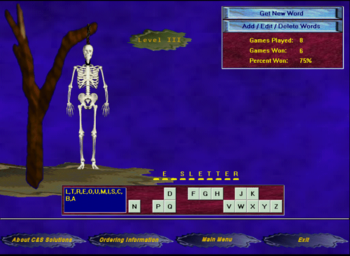 HangMan for Windows screenshot