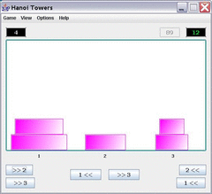 Hanoi Towers screenshot