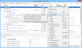 Hansoft Professional screenshot 12