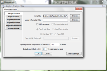 Haploview screenshot