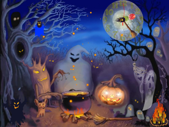 Happy Halloween Live Animated Wallpaper screenshot