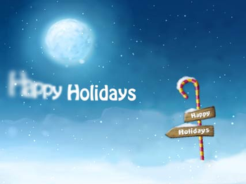 Happy Holidays Screensaver screenshot