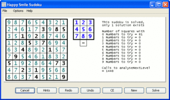 Happy Smile Sudoku screenshot 3