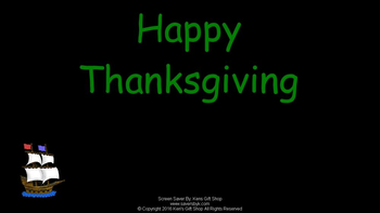 Happy Thanksgiving Screensaver screenshot 4