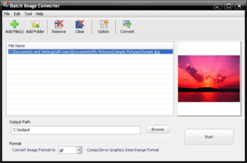 HappySoft Batch Image Converter screenshot