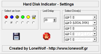 Hard Disk Indicator screenshot 2