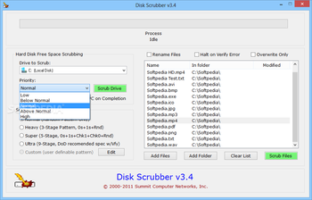 Hard Disk Scrubber screenshot 2