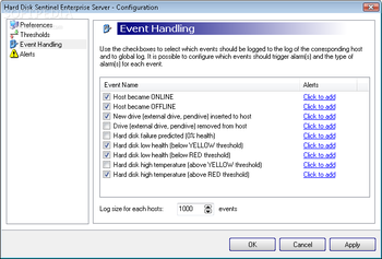 Hard Disk Sentinel Enterprise Server screenshot 3