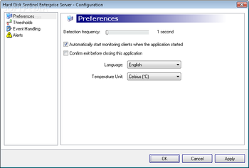 Hard Disk Sentinel Enterprise Server screenshot 4