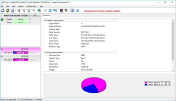 Hard Disk Sentinel screenshot 2