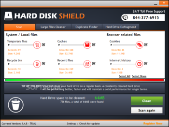 Hard Disk Shield screenshot
