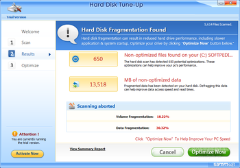 Hard Disk Tune Up screenshot 3