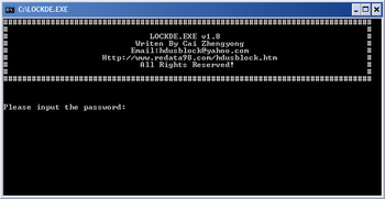 Hard Disk Usb Lock screenshot