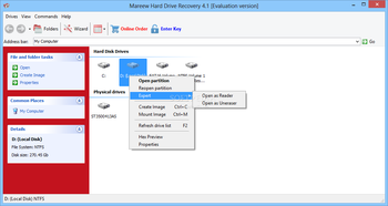 Hard Drive Recovery screenshot