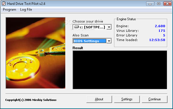 Hard Drive Test Pilot screenshot