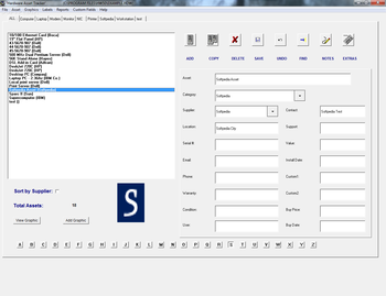 Hardware Asset Tracker screenshot