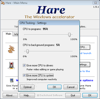 Hare screenshot 2