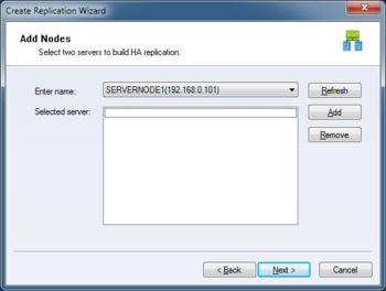 HAReplicator Standard screenshot 2