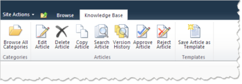 HarePoint Knowledge Base for SharePoint screenshot