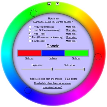 Harmony finder screenshot