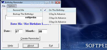 Harshal Birthday Reminder screenshot 2