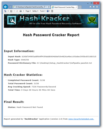 Hash Kracker Portable screenshot 3