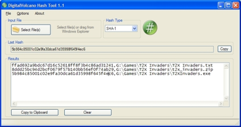 Hash Tool screenshot