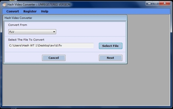 Hash Video Converter screenshot