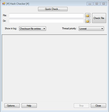 HashChecker screenshot