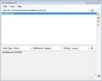 HashMaker screenshot