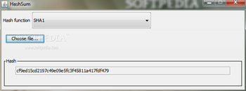 HashSum screenshot