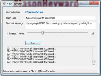 HashTagVoter screenshot