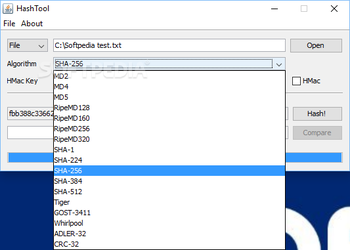 HashTool screenshot 2