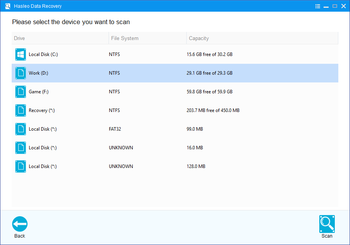 Hasleo Data Recovery Free screenshot